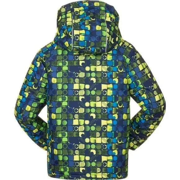 Kamik Kids Puffer Jacket - Blue and Green